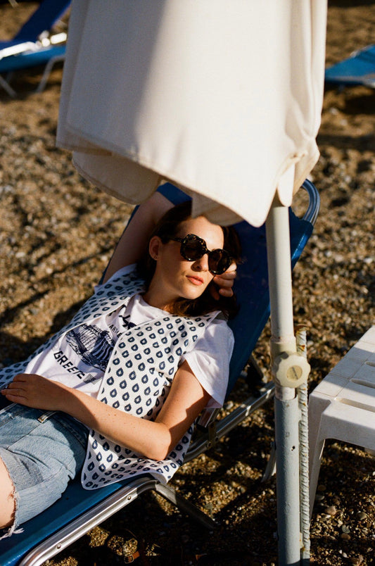 Mazan Printed Quilted Vest